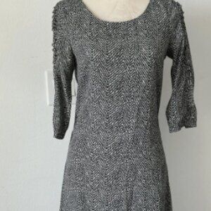 Maison Scotch & Soda Black and White Tunic
